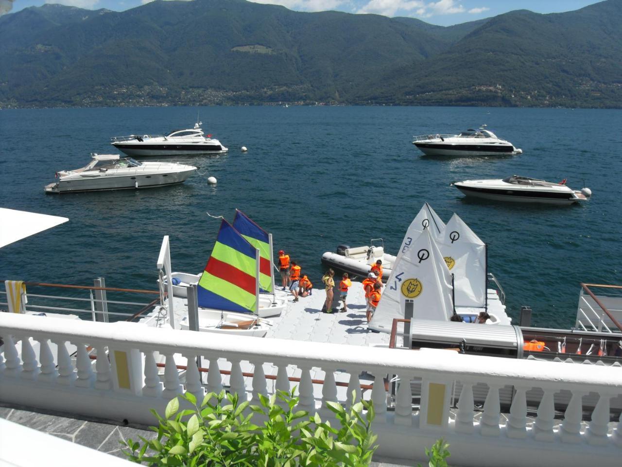 Holiday Hotel Yachtsport Resort Lago Maggiore Brissago Exterior photo